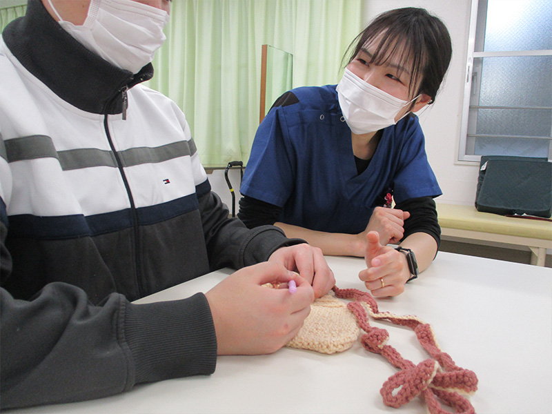 趣味活動への介入