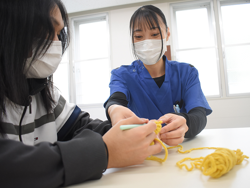 趣味活動への介入