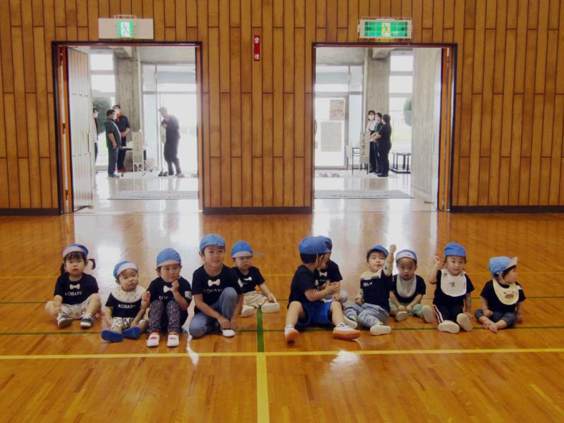 待ちに待った運動会！全員で参加することが出来ました。